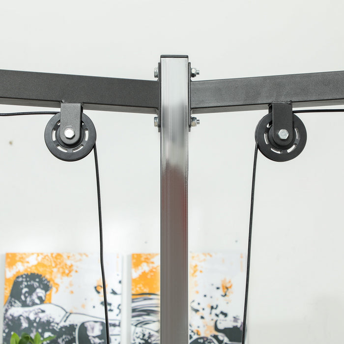 Soozier Smith Machine With Cable Crossover System And Squat Rack