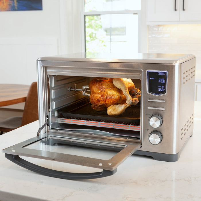 Kenmore Convection Toaster Oven Air Fryer Stainless Steel - KKTOAF25SS