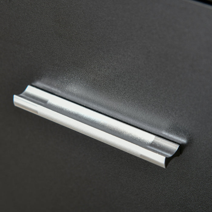 Vinsetto File Cabinet With Lock And Hanging Rail