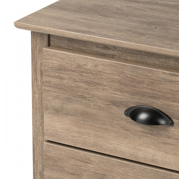 Salt Spring 2-Drawer Nightstand - Drifted Grey