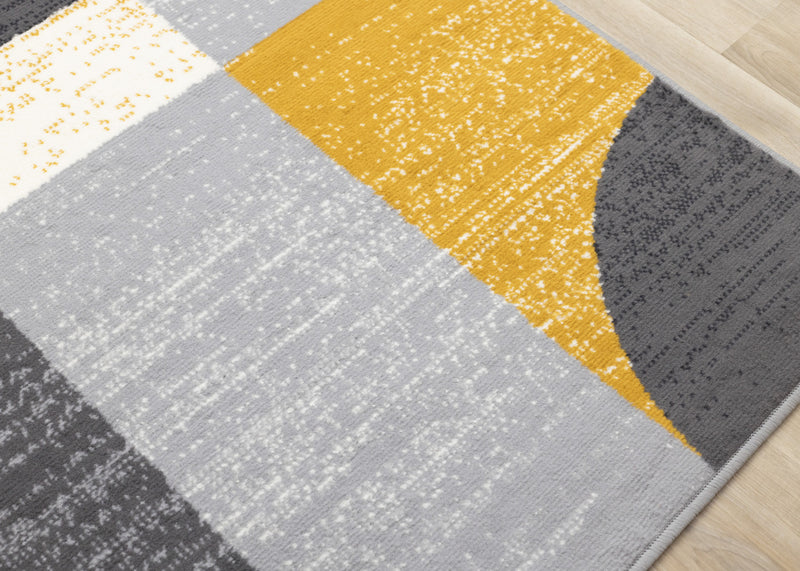 Florence Geometric Shapes Area Rug - 4'7\" x 6'7\"