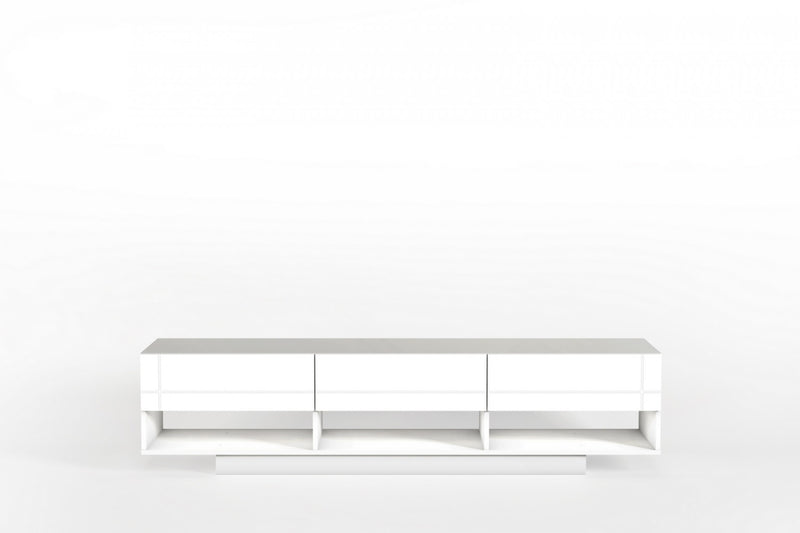 Nordika 72\" Stereo TV Stand - White