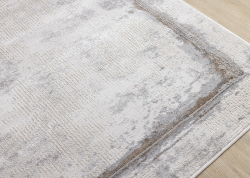 London Distressed Border Area Rug - 7'10\" x 10'6\"