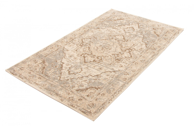 Priya Beige Area Rug - 5'0\" x 8'0\"