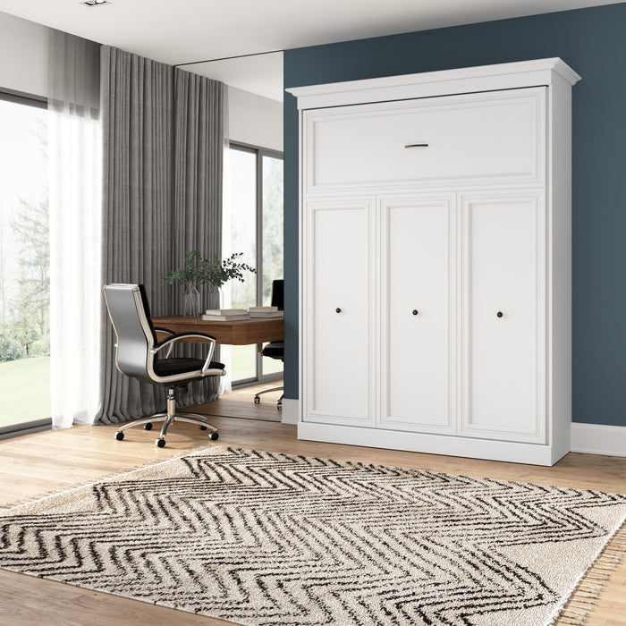 Bestar Versatile 70 W Queen Murphy Bed - White