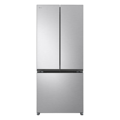 LG 30" 18 cu. ft. Counter-Depth French 3-Door Refrigerator - LF18CO000S | Réfrigérateur à 3 portes LG de 18 pi3 et de 30 po à portes françaises de profondeur comptoir - LF18CO000S