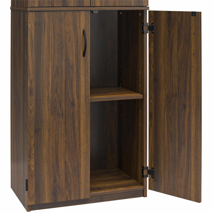 Ameriwood Home 72\" 4-Door Storage Cabinet - Walnut