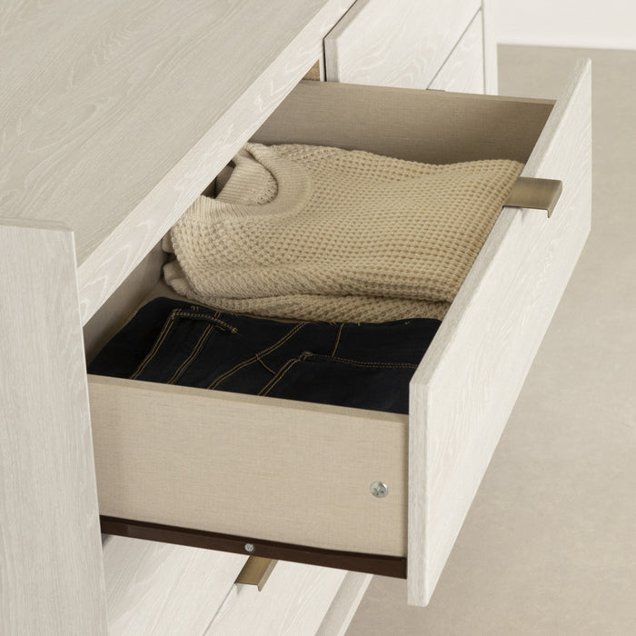 Hype 6-drawer Dresser - Winter Oak