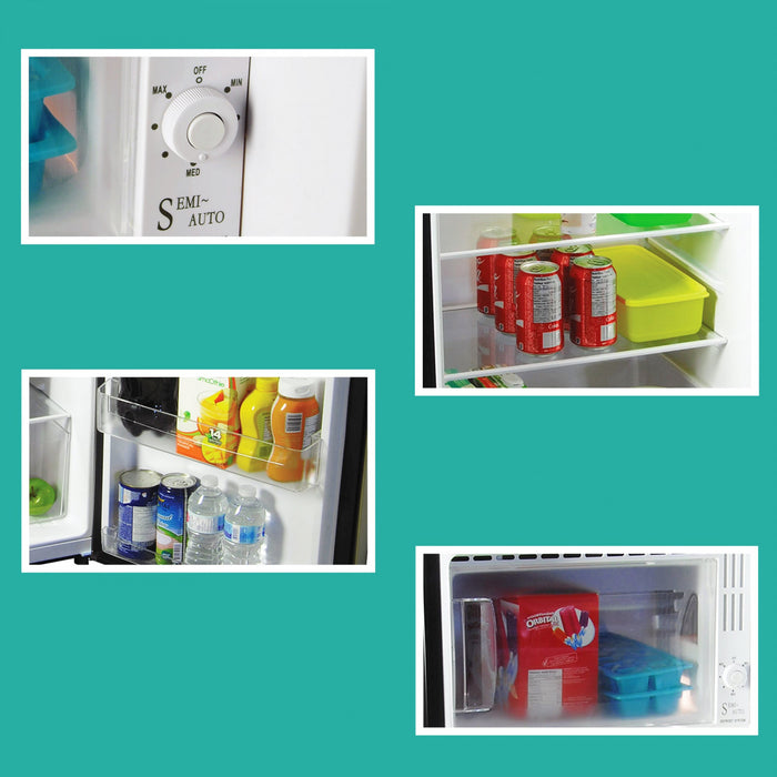 Koolatron 6.2 Cu. Ft. Stainless Steel Compact Refrigerator