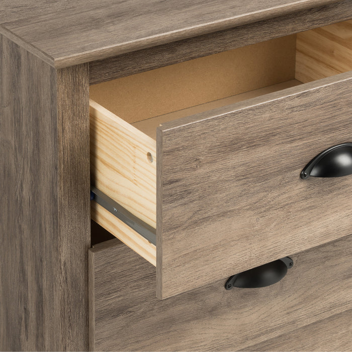 Salt Spring 2-Drawer Nightstand - Drifted Grey
