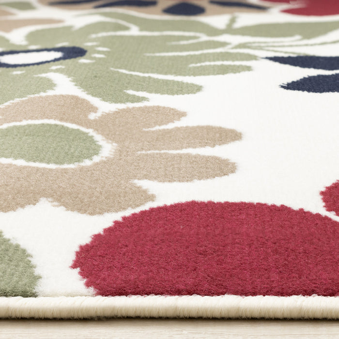 Florence Botanical Indoor Area Rug - 4'7\" x 6'7\"