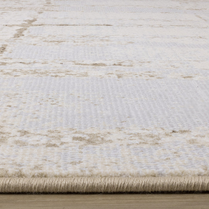 Isabelle Distressed Cream Area Rug - 7'10\" x 10'10\"