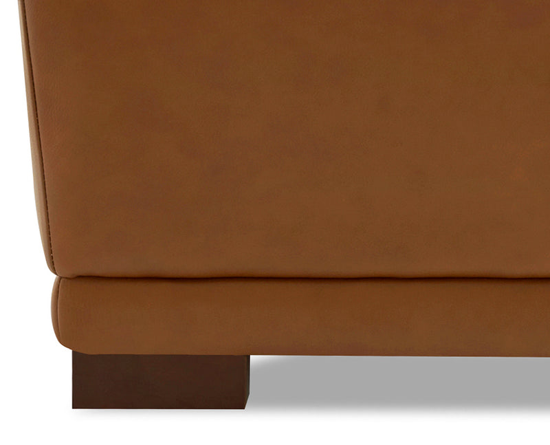 Hydeline Oslo Leather Chair - Nutmeg