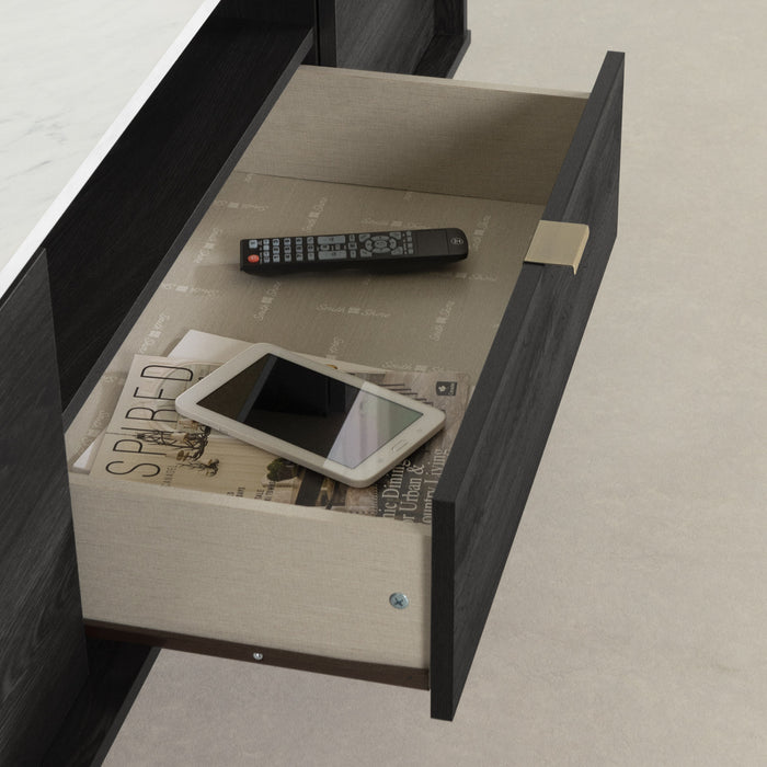 Hype 61” TV Stand - Grey Oak