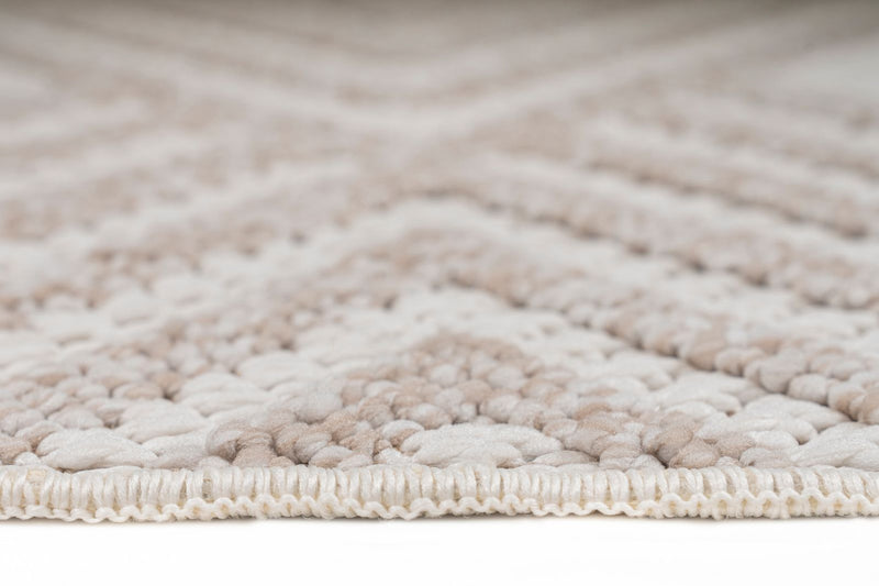 Athena White Indoor/Outdoor Area Rug - 7.6 X 10.6