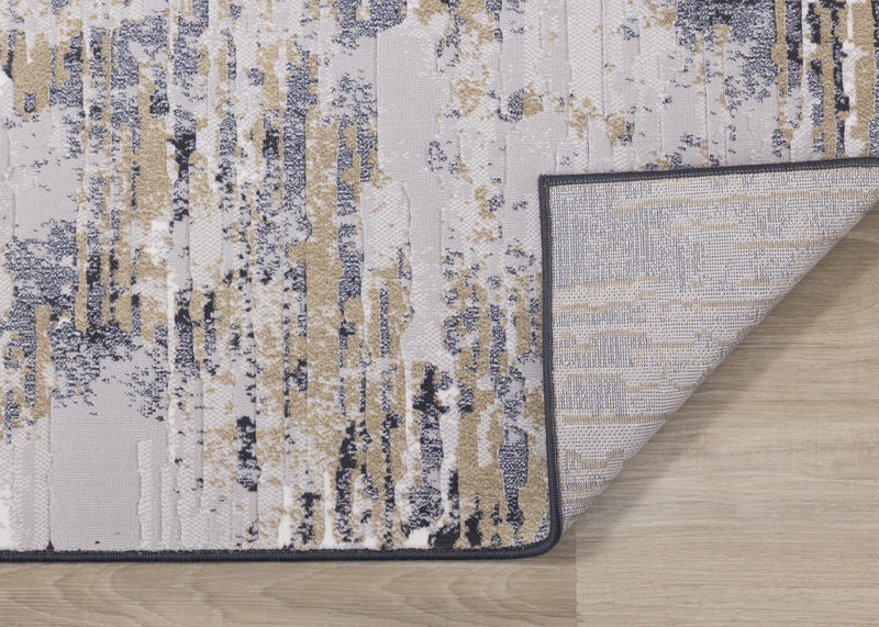 Isabelle Distressed Blue Area Rug - 7'10\" x 10'10\"
