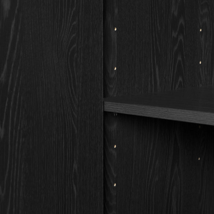 Oxford 2-Door Storage Cabinet - Black Oak
