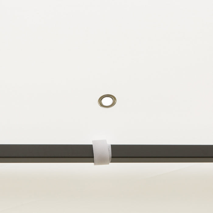 Outsunny 10' X 10' Outdoor Garden Metal Gazebo Patio Canopy Marquee Patio Party Tent Canopy Shelter Vented Roof Decorative Frame, Cream