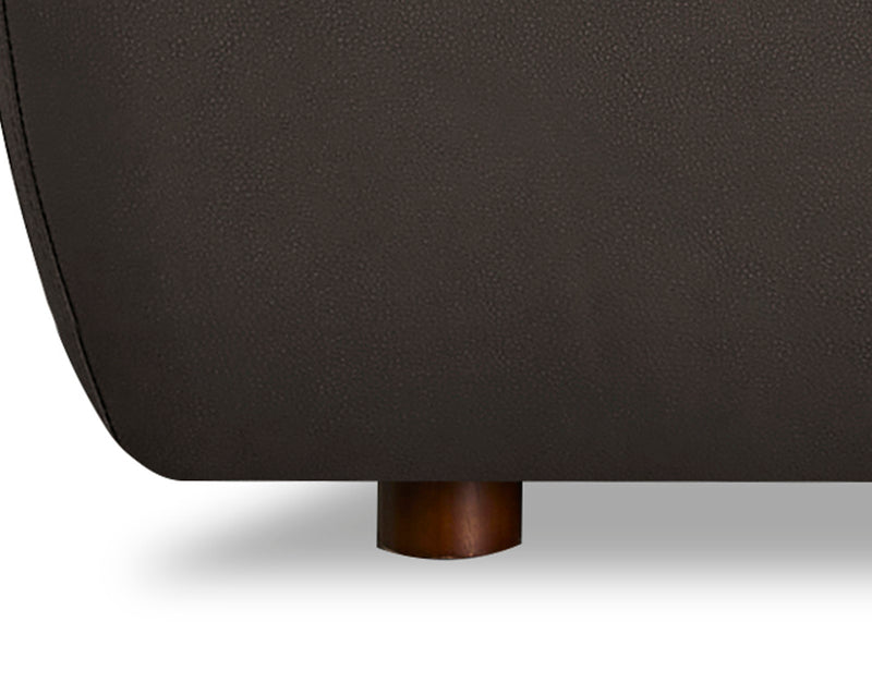 Hydeline Nest Leather Sofa - Chocolate