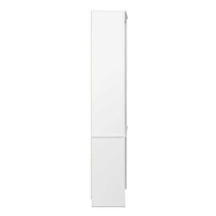 Tall Bookcase - White