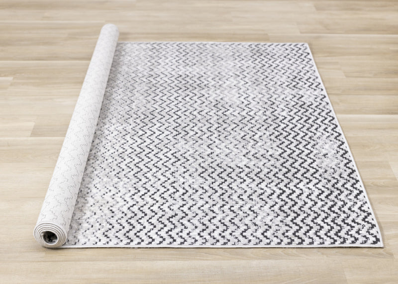 Washable Herringbone Area Rug - 7'10\" x 10'6\"