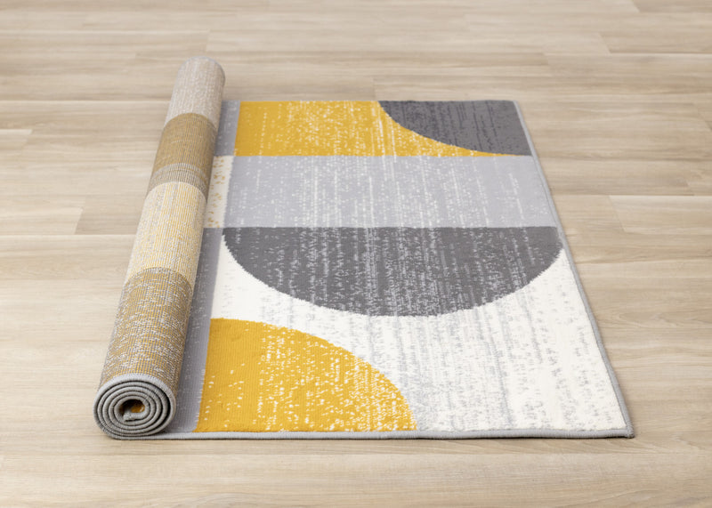 Florence Geometric Shapes Area Rug - 4'7\" x 6'7\"