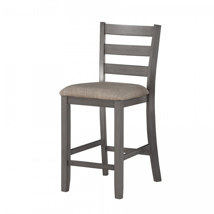 Mosse 5pc Counter Height Dining Set, Grey