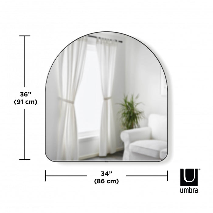 Umbra Arched 34\" x 36\" Mirror - Metallic