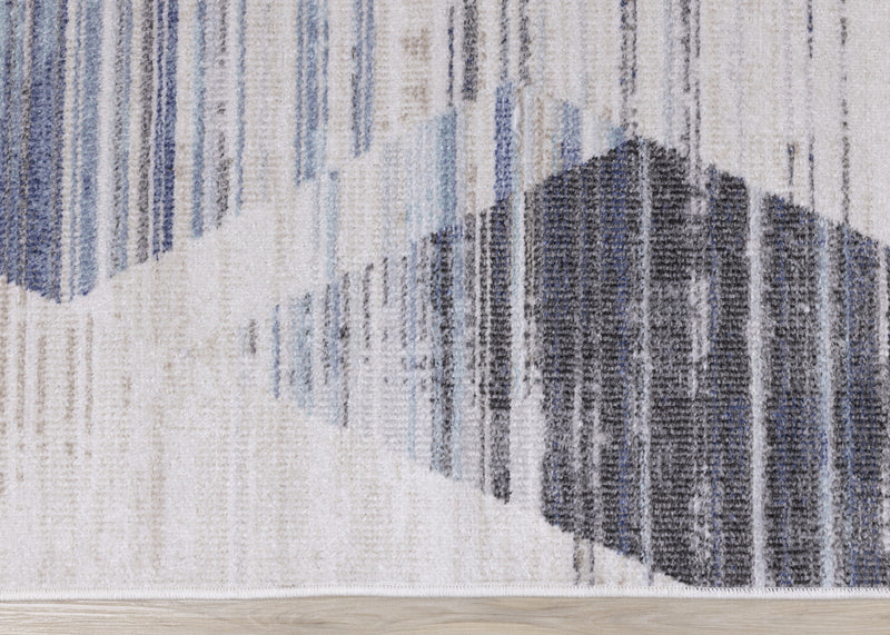 Fitzgerald Distressed Geometric Area Rug - 7'10\" x 10'6\"