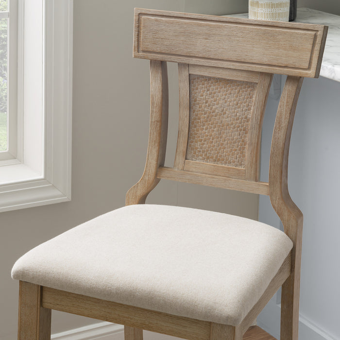 Rylan Fabric Barstool - Natural