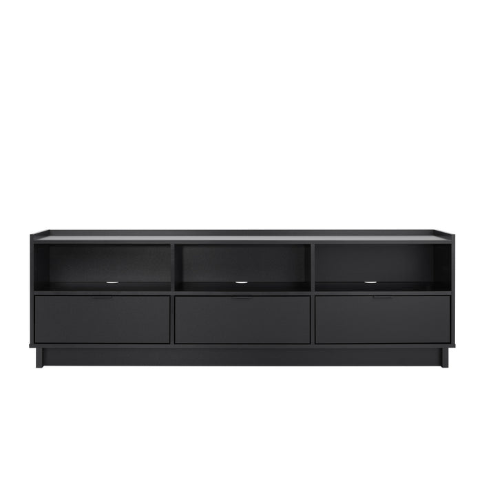 Prepac Simply Modern 70\" TV Stand - Black
