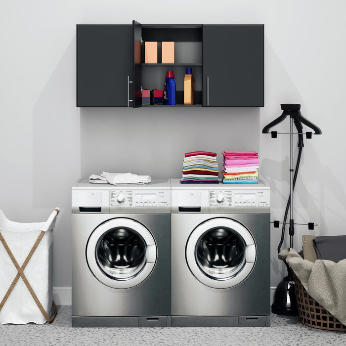 Elite 54\" Wall Cabinet - Black