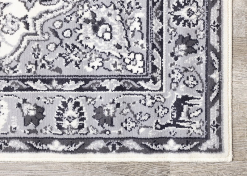 Florence Classic Border Area Rug - 4'7\" x 6'7\"