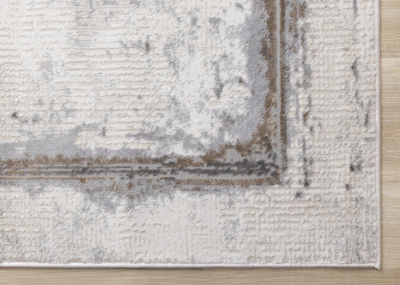 London Distressed Border Area Rug - 7'10\" x 10'6\"