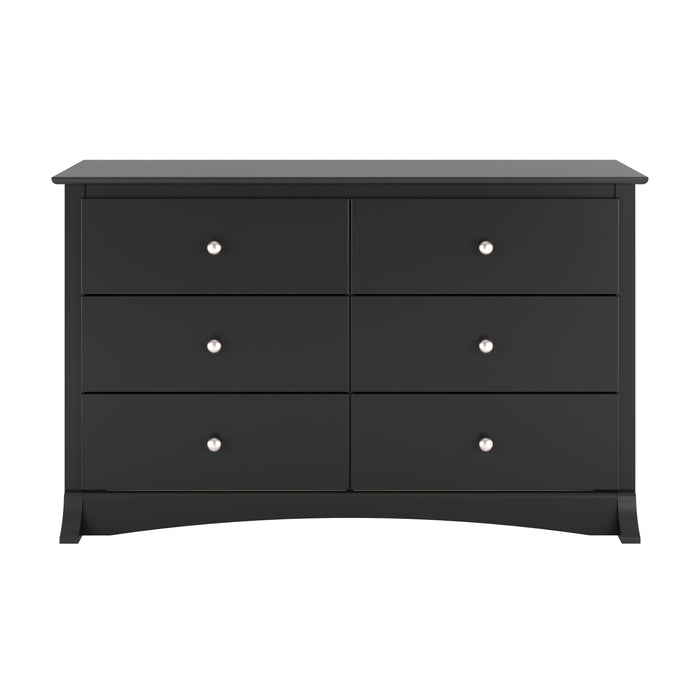 Jade Kids 6-Drawer Dresser - Black