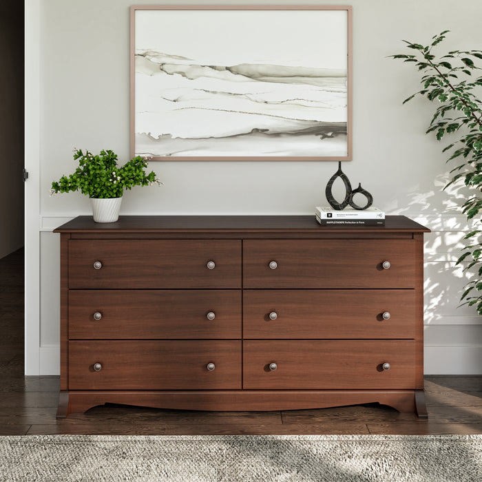 Monterey 6-Drawer Dresser - Cherry