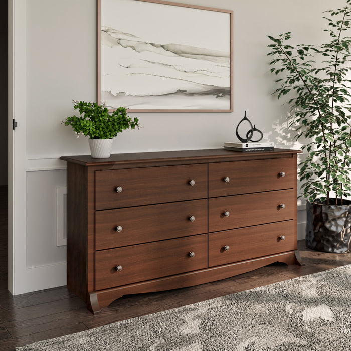 Monterey 6-Drawer Dresser - Cherry