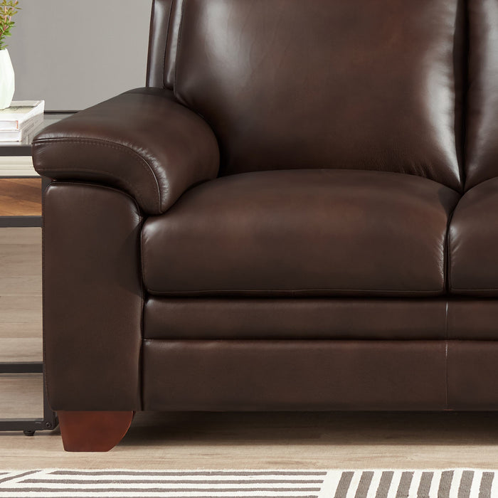 Hydeline Magnum Leather Sofa - Brown