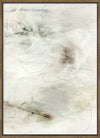Neutral Mood II Framed Canvas with Embellishment - 31\" x 41\"