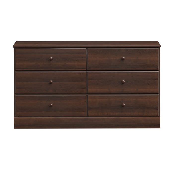 Astrid 6-Drawer Dresser - Espresso