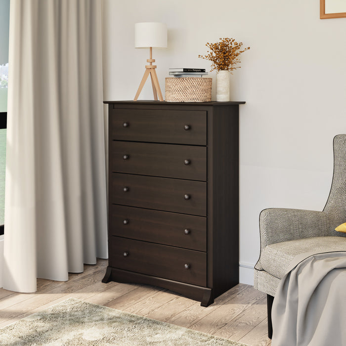 Sonoma 5-Drawer Chest - Espresso