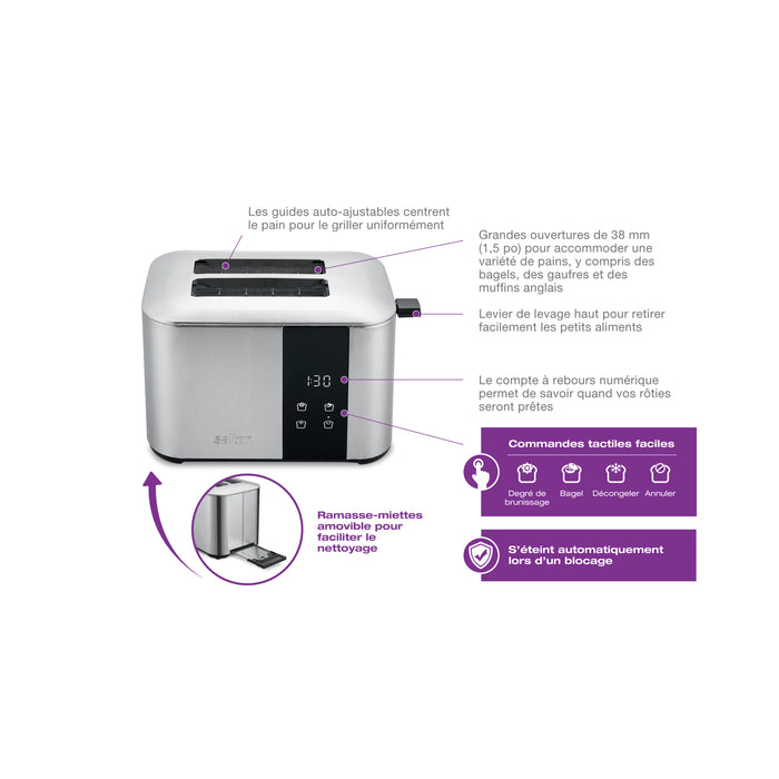 Salton Countdown 2-Slice Digital Toaster - ET2137