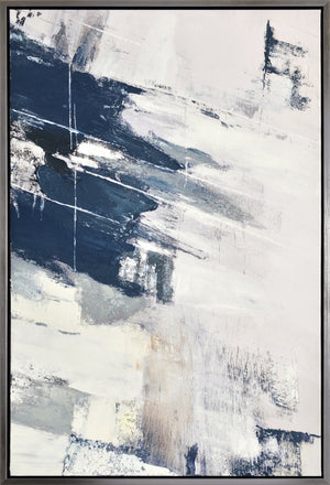 Abstract Framed Acrylic Painting - 31.5