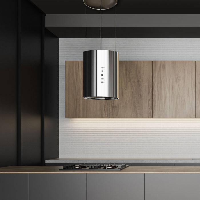 Victory Ductless Range Hood Island Mount - Jupiter