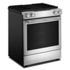 KitchenAid 30” 6.4 Cu. Ft. Slide-In Dual Fuel Range – PrintShield™ Stainless Steel - KSDV730TPS