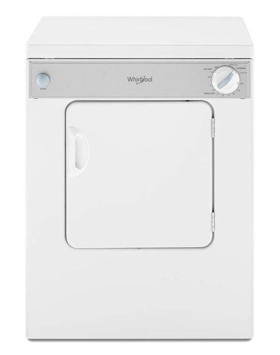 Whirlpool 24\" 3.4 Cu. Ft. Electric Dryer - White - Stackable - LDR3822PQ