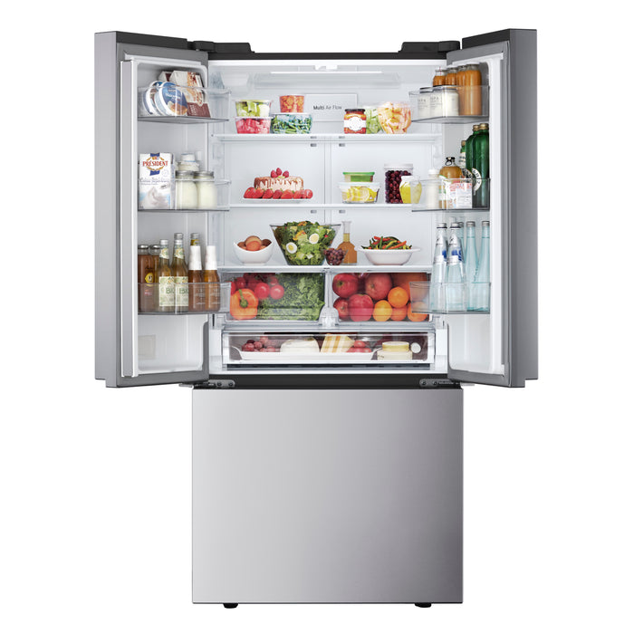 LG 33\" 21 Cu. Ft. French-Door Counter-Depth MAX™ Refrigerator - Smudge Proof Stainless Steel - LF21C6200S
