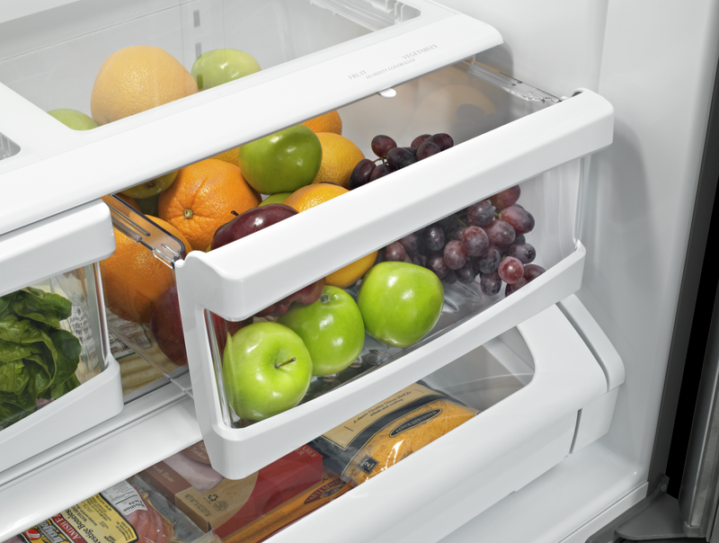 Maytag 30\" 19.6 Cu. Ft. French-Door Refrigerator - Fingerprint Resistant Stainless Steel - MFB2055FRZ