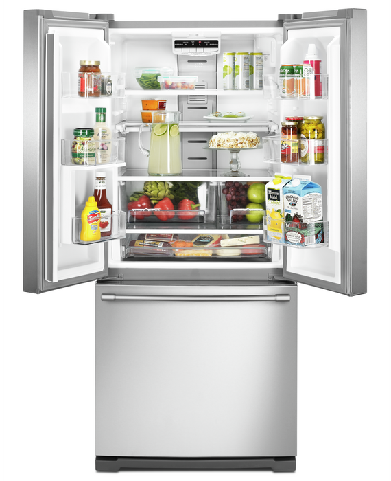 Maytag 30\" 19.6 Cu. Ft. French-Door Refrigerator - Fingerprint Resistant Stainless Steel - MFB2055FRZ