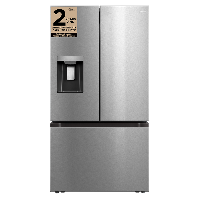 Midea 36\" 29.3 Cu. Ft. Smart French-Door Refrigerator - Stainless Steel - MRF29D2AST